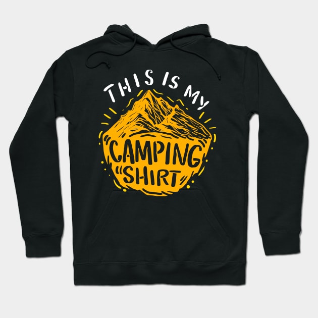 Camping Outdoor Freedom Adventure Trail Scout Gift Hoodie by Schimmi